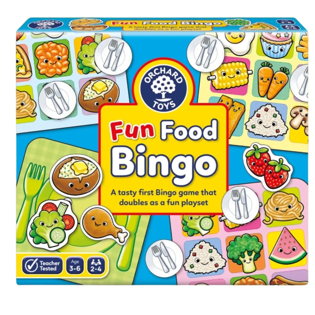 Fun Food Bingo Game